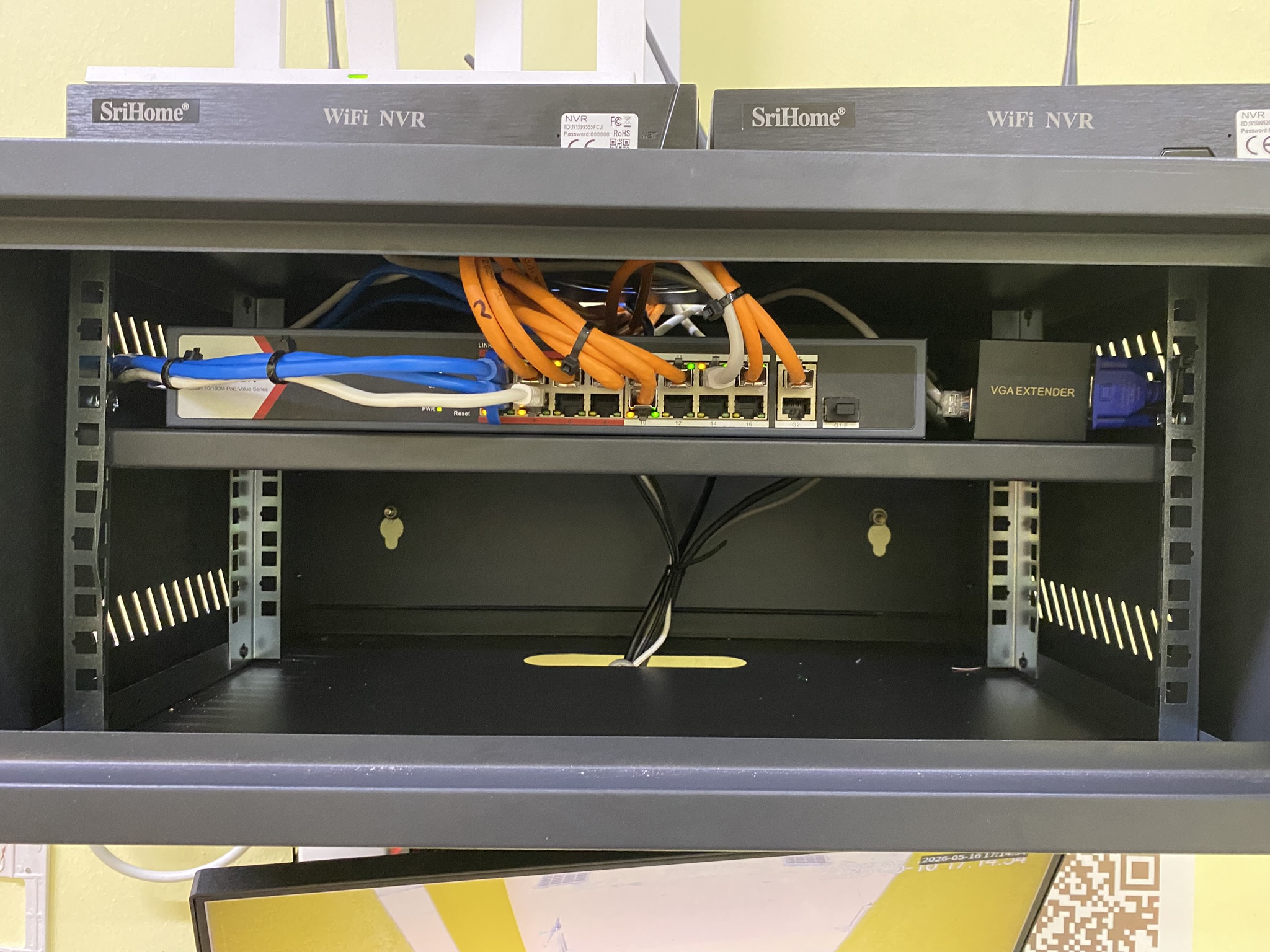 Bonda Learning Center MITC Melaka network CCTV installation photo 3 by MFCM Solution