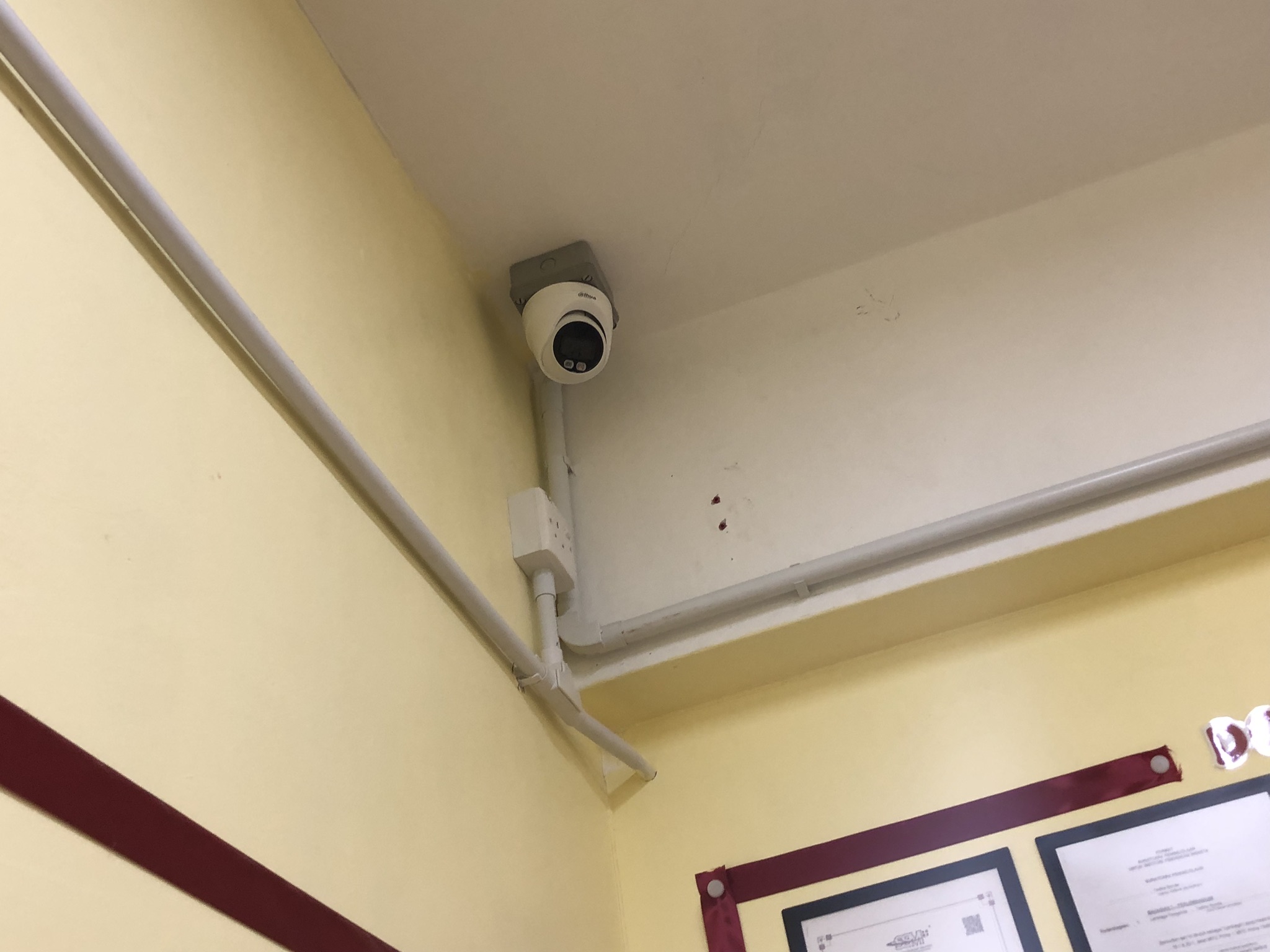 Bonda Learning Center MITC Melaka network CCTV installation photo 5 by MFCM Solution