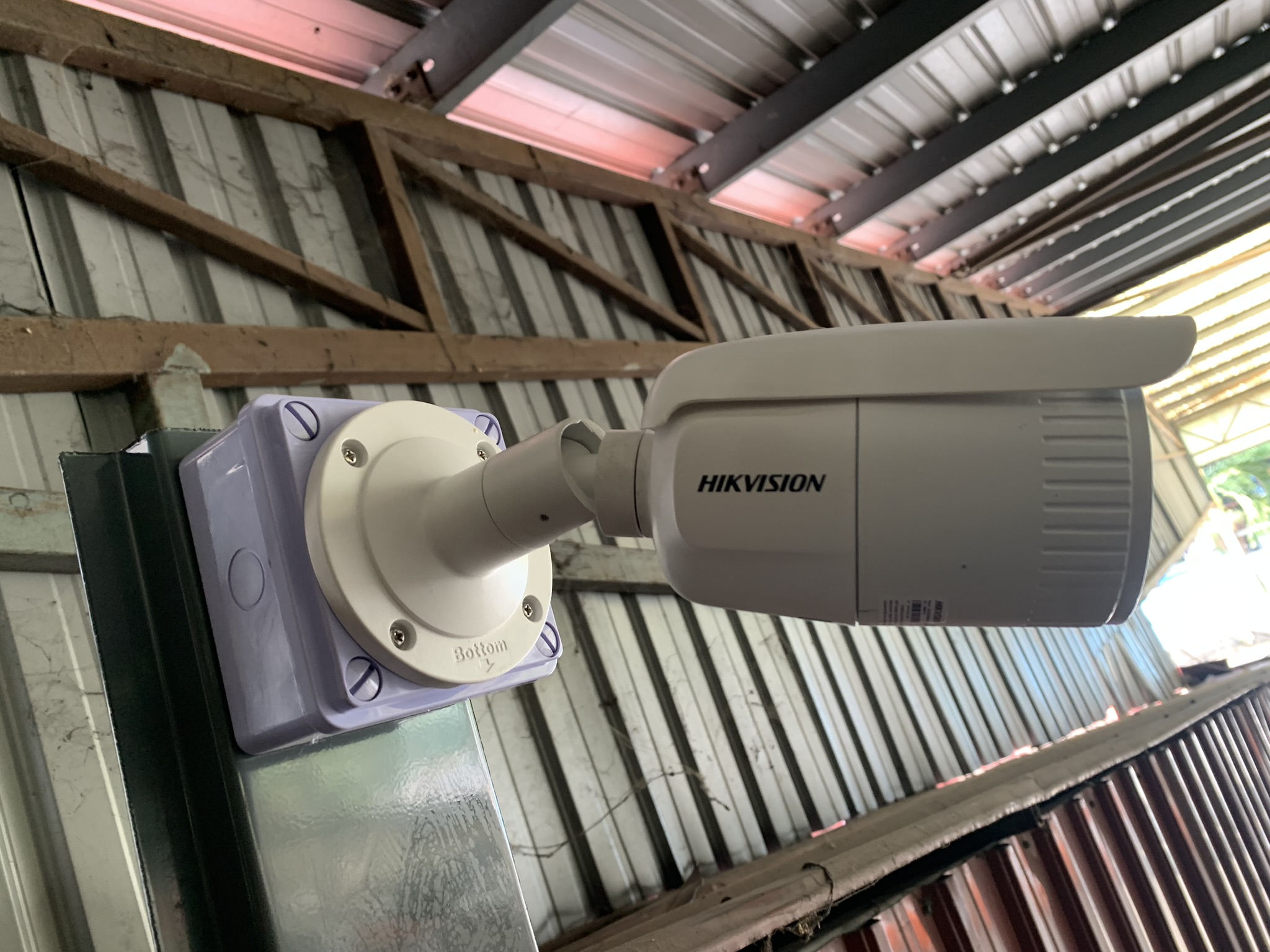 Megapro Metal Industries CCTV testing and handover