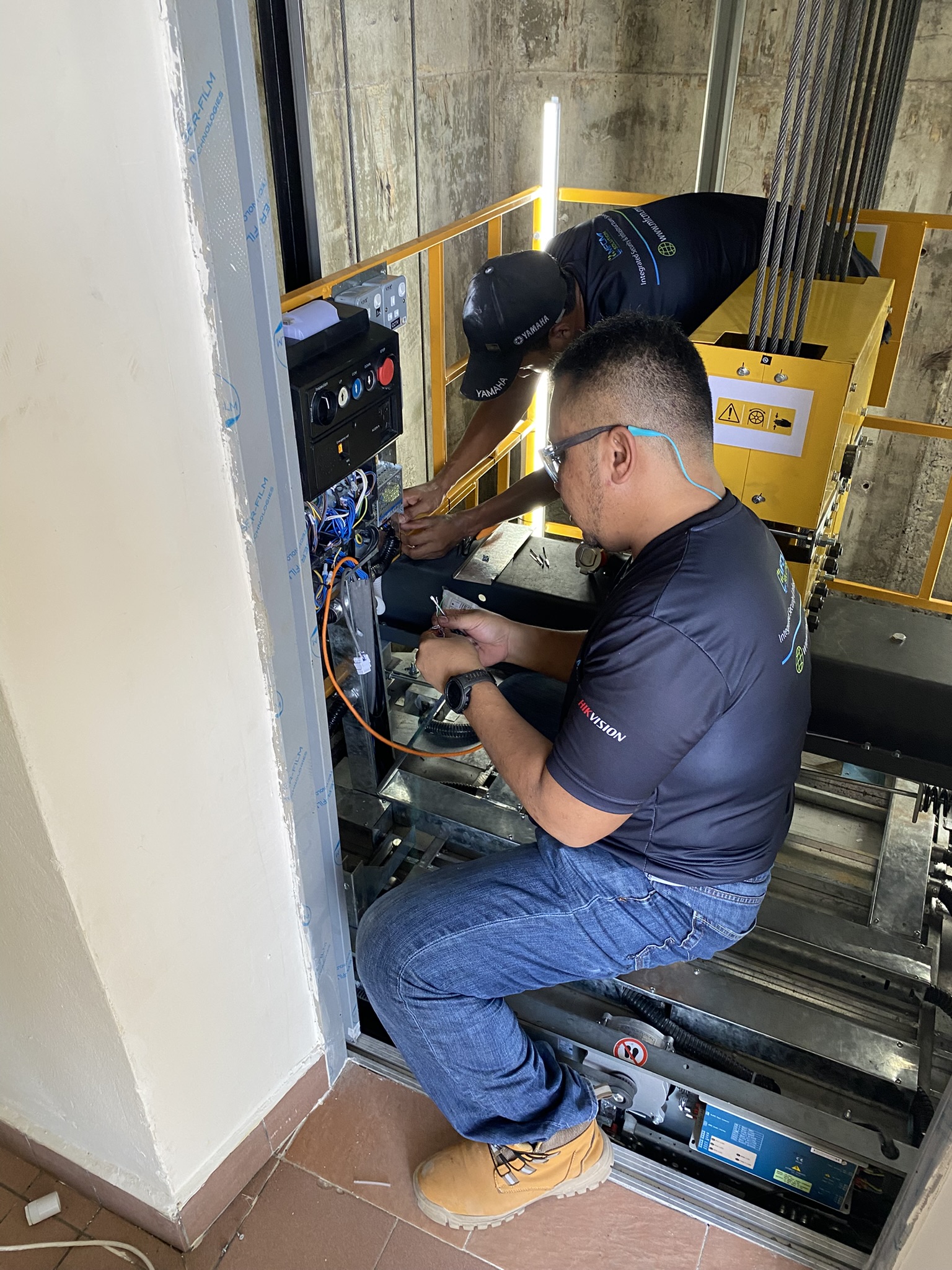 Jalan Duta lift CCTV installation photo 3 by MFCM Solution