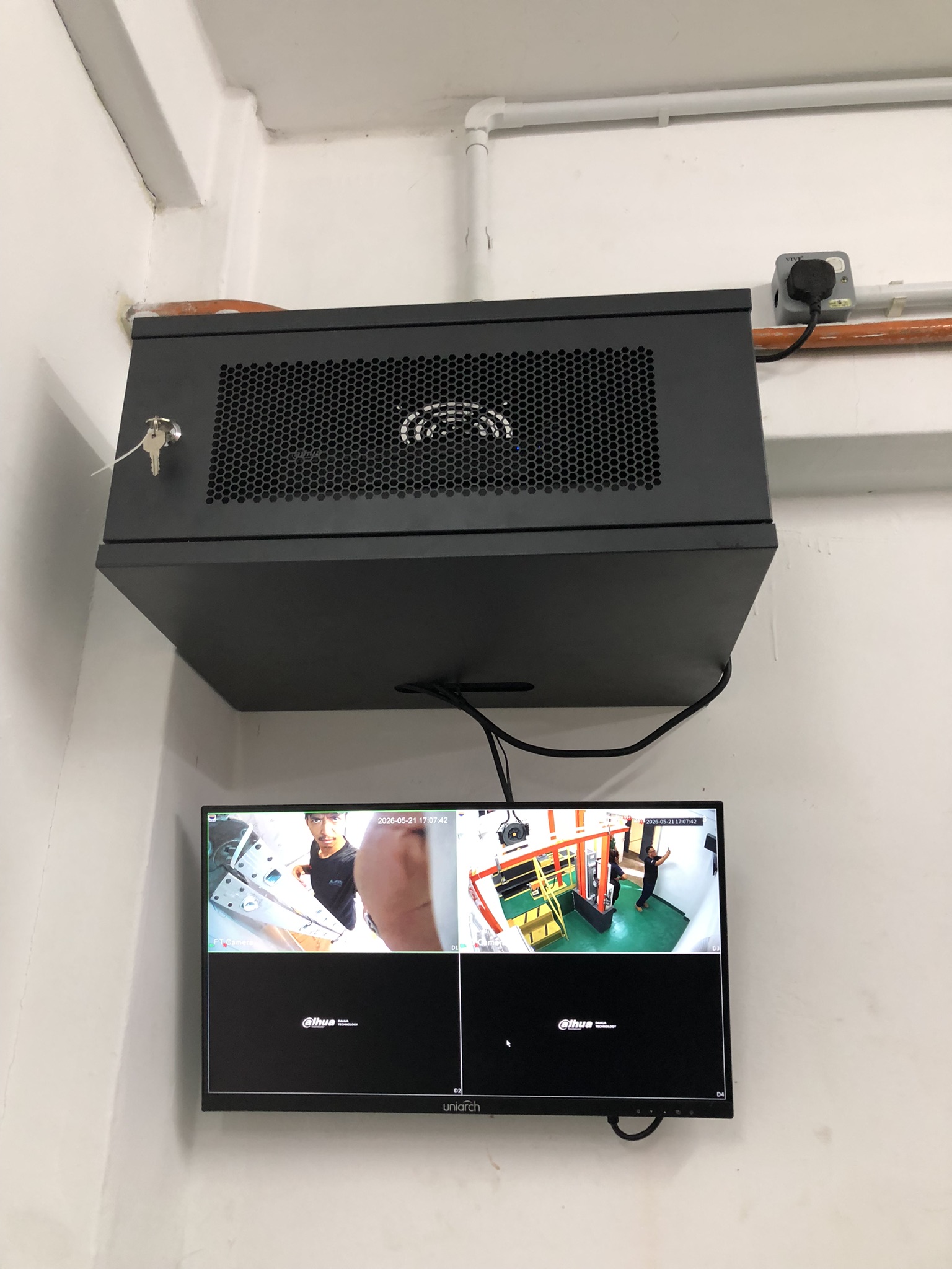 Jalan Duta lift CCTV installation photo 5 by MFCM Solution